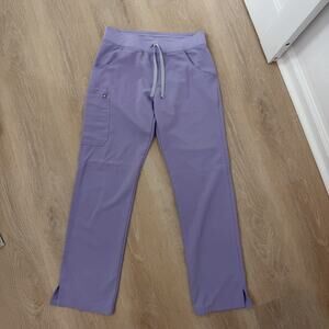 Women’s FIGS Technical Collection Lavender Purple Scrub Pants Medium Tall MT